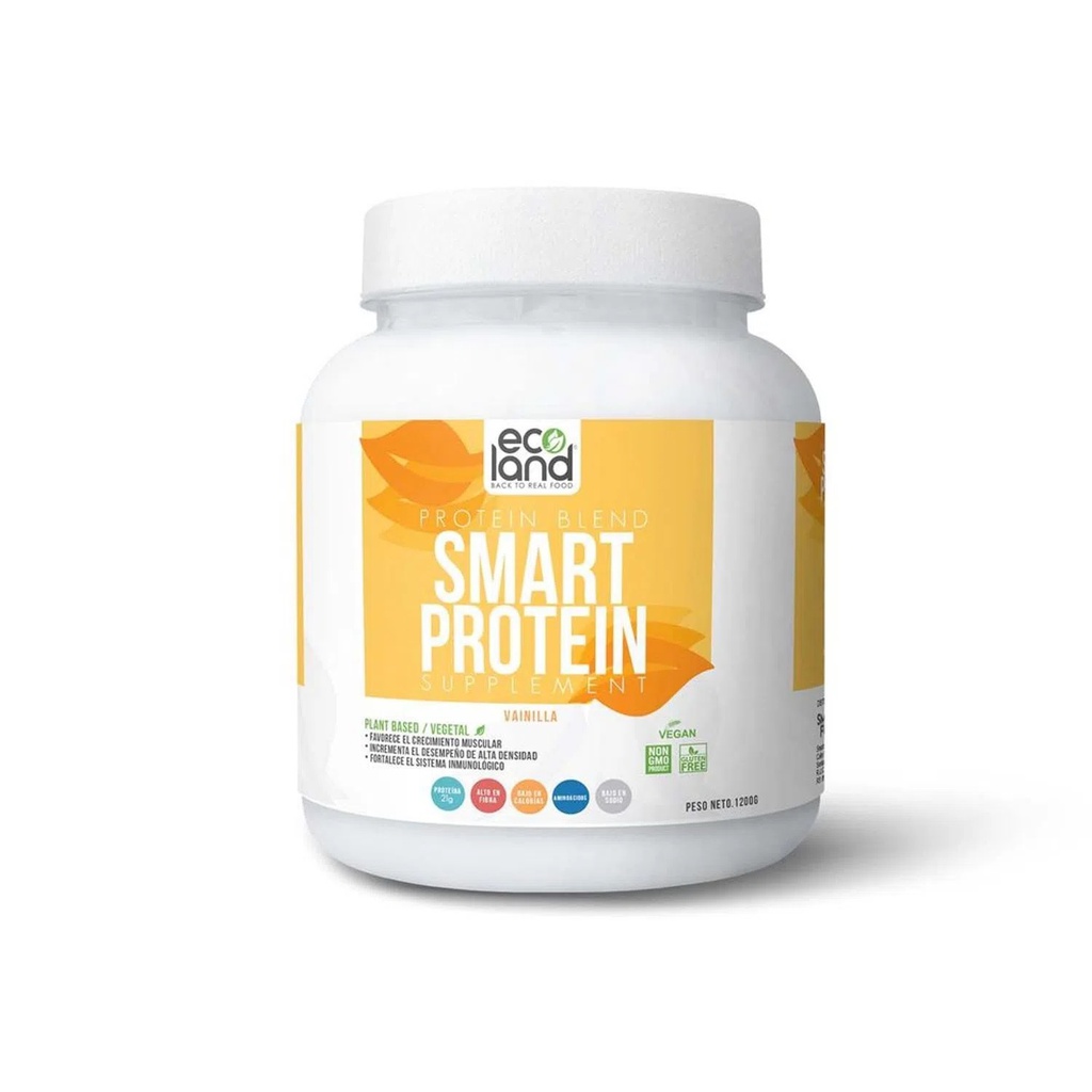 Ecoland Smart Protein Vainilla Pomo 1000 Gr