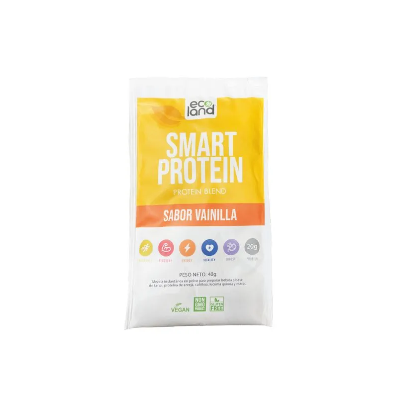 Ecoland Smart Protein Vainilla Sachet 40g