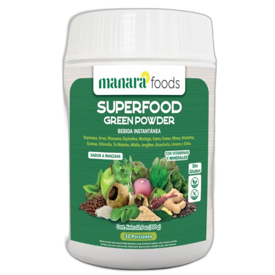 Manara Foods Superfoods Green Powder 300 gr