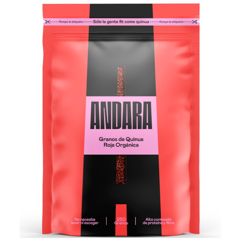 Andara Quinua roja orgánica 250 gr