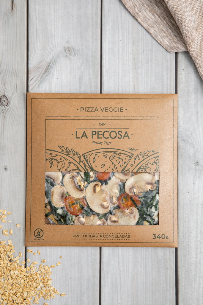 La Pecosa Pizza Veggie 340 gr