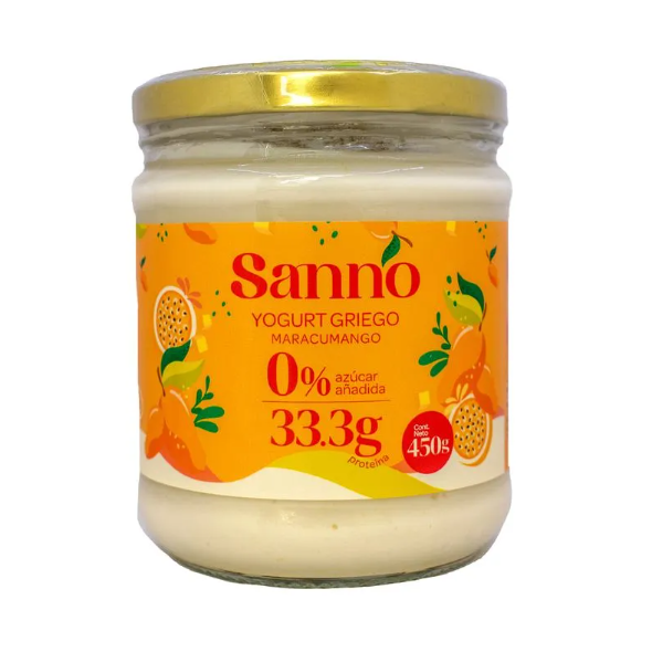 Sanno Yogurt Griego Maracumango 450 gr