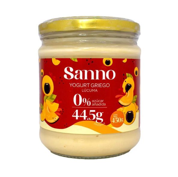 Sanno Yogurt Griego Lucuma 450 gr