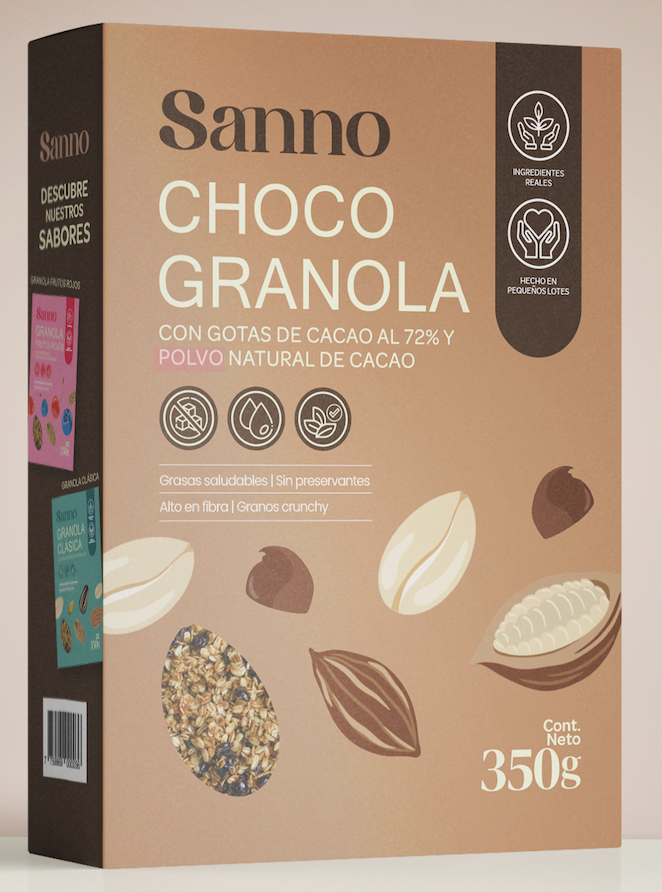 Sanno Granola Chocolate 350 gr