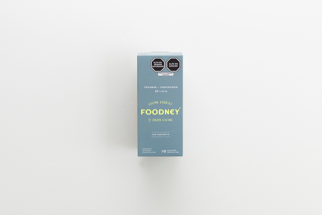 Foodney Galletas Pecanas Chocochips 200 gr