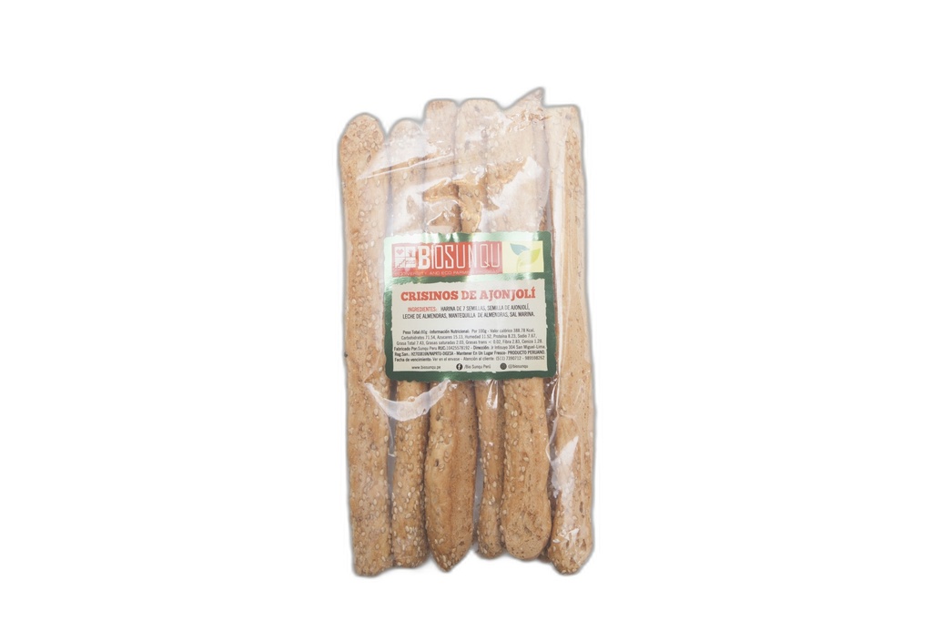 Biosunqu Crisinos de Ajonjoli 80 gr