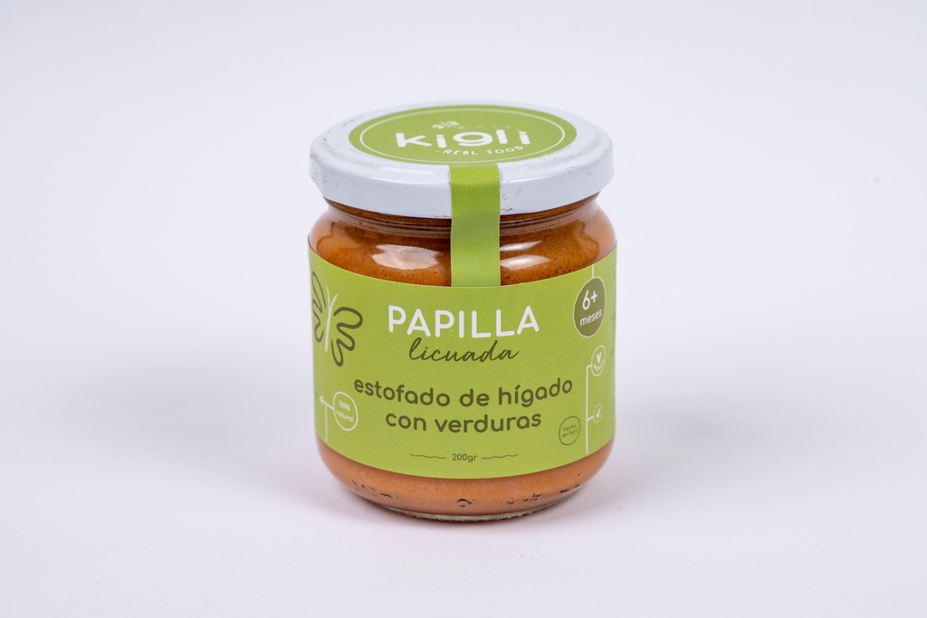 Kigli Papilla Lenteja Dahl Con Verduras Y Arroz 200gr (copiar)