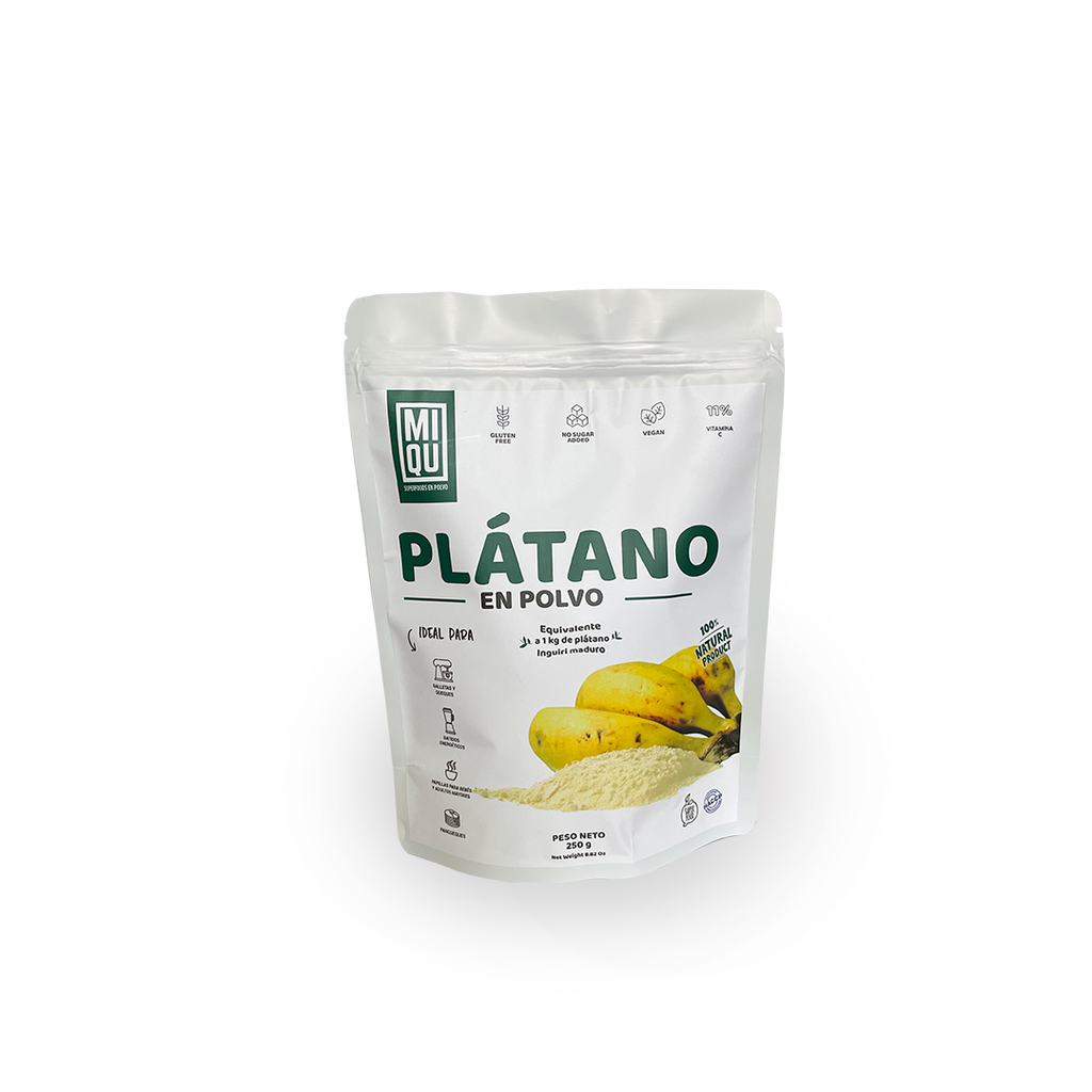 Miqu Harina Artesanal De Plátano 200gr