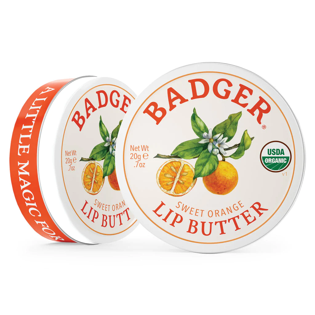 Badger Lip Butter Sweet Orange 20gr