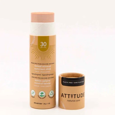 Attitude Sunscreen Tinted SPF 30 30gr