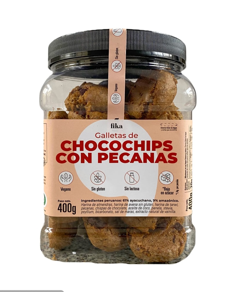 Fika Galletas Doble Chocolate Pote GF 400 gr (copiar)