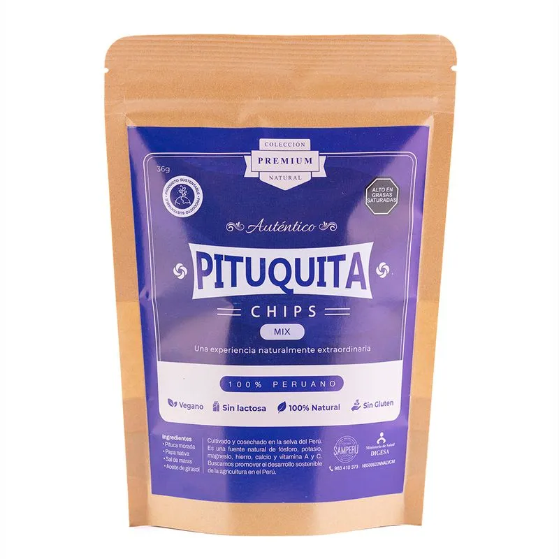 Pituca Chips Mini Mix 36 gr
