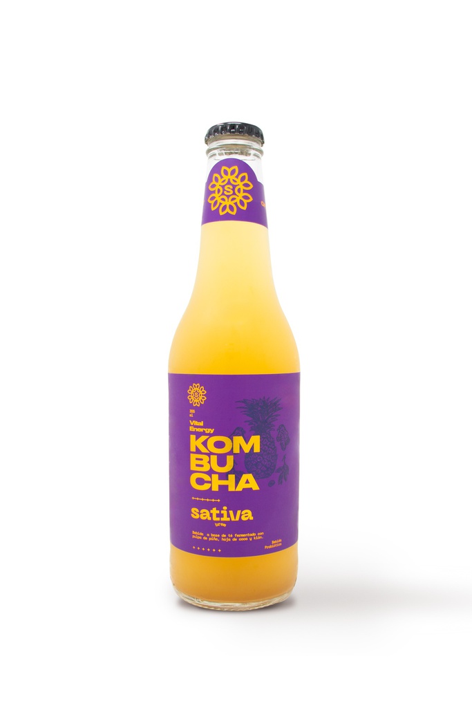 Sativa Kombucha Vital Energy 355 ml