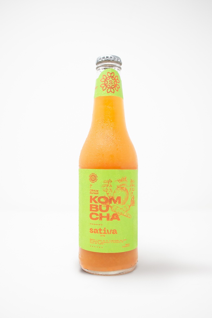 Sativa Kombucha Citrical Sunset 355 ml