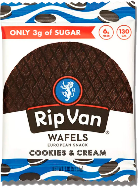 Rip Van Wafels Cookies & Cream 33 gr
