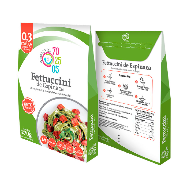 70.25.05 Low Carb & Keto Food Fettuccini Konjac 270gr