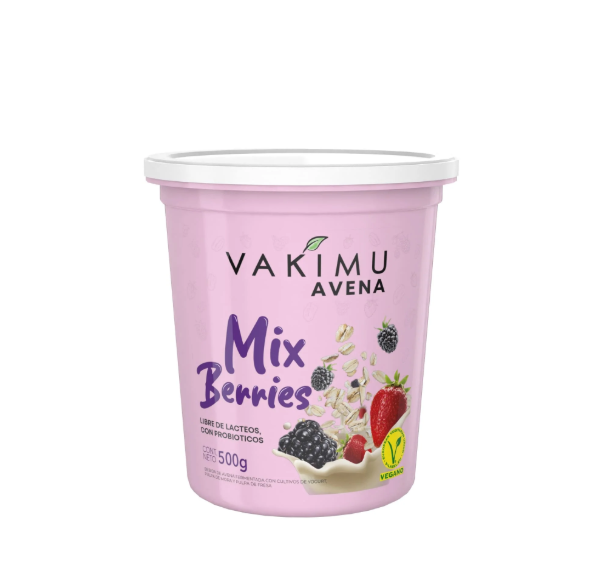 Vakimu Yogurt Vegano Mix Berries 500 gr