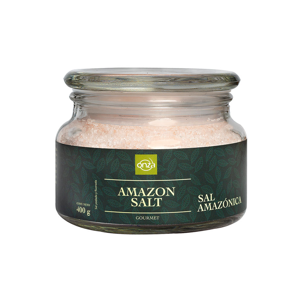 Onza Sal Amazonica Pote 400 gr