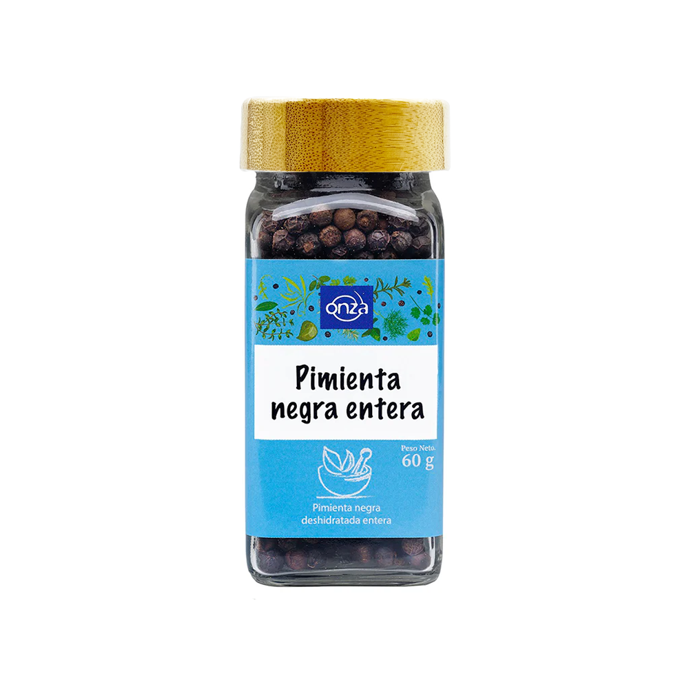Onza Pimienta Negra Entera 60 gr