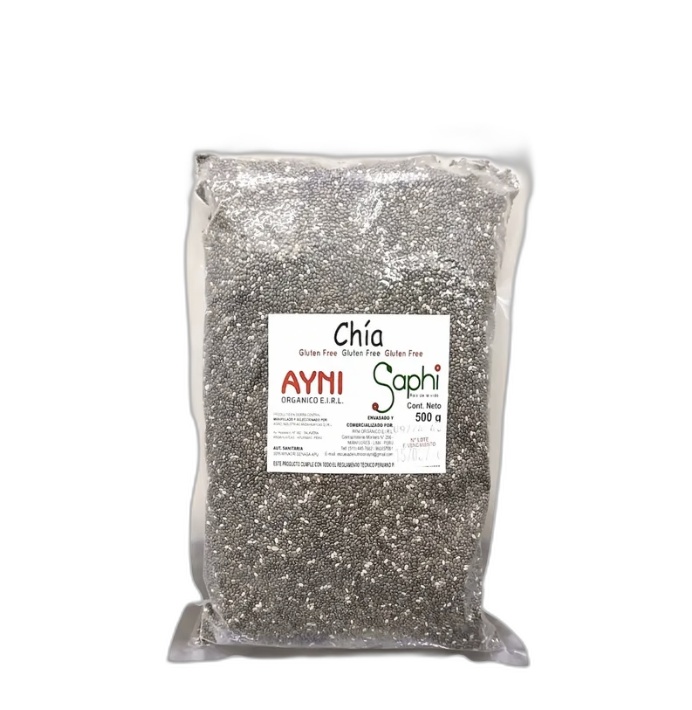 Saphi Semillas de Chia 250 gr