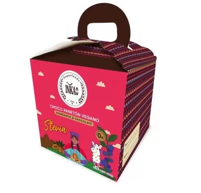 Inkao Paneton Quinua y Cacao C/Stevia 500gr