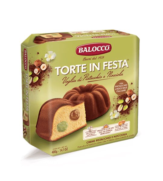 Balocco Paneton Pistacho y Avellanas 400gr