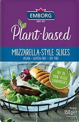 Emborg Queso Vegano Mozarella Slices 150 gr