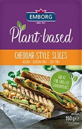 Emborg Queso Vegano Cheddar Slices 150 gr
