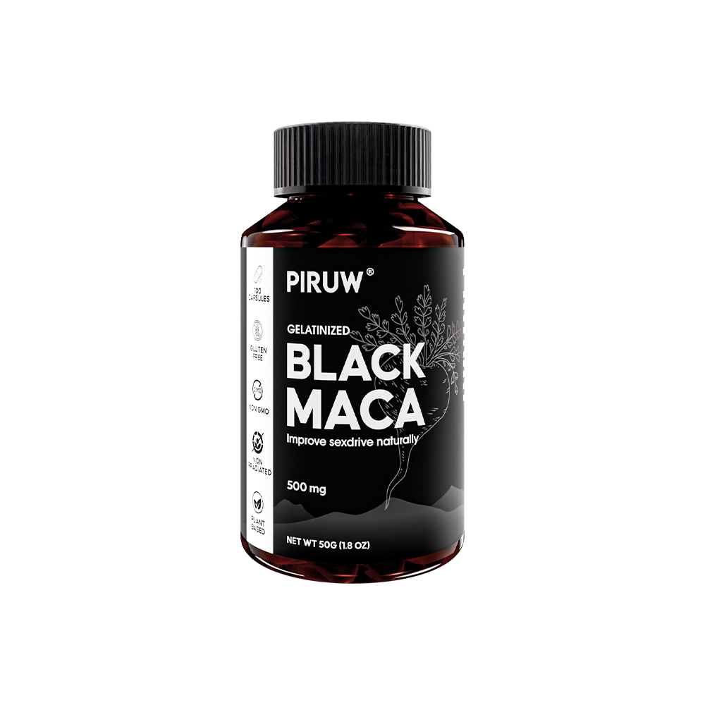 Piruw Maca Negra Capsulas 100 Und