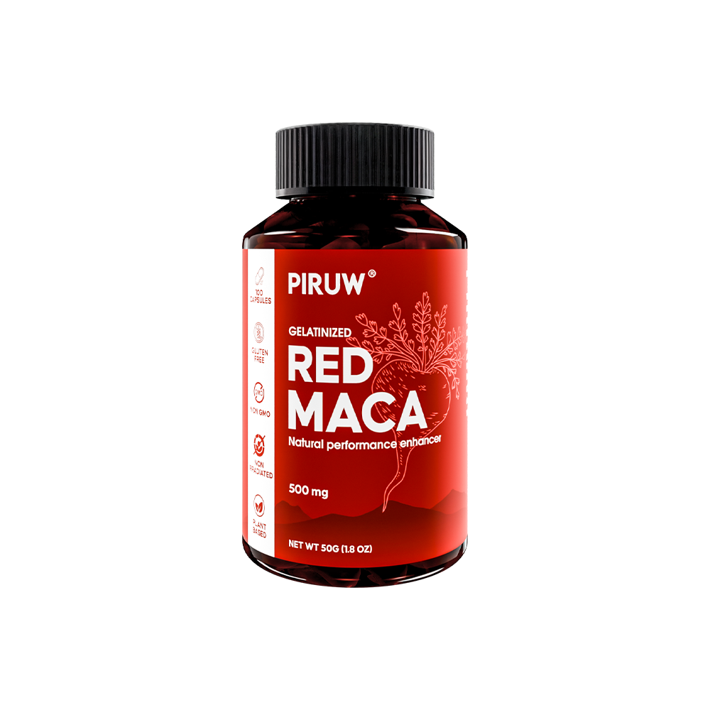 Piruw Maca Roja Capsulas 100 Und
