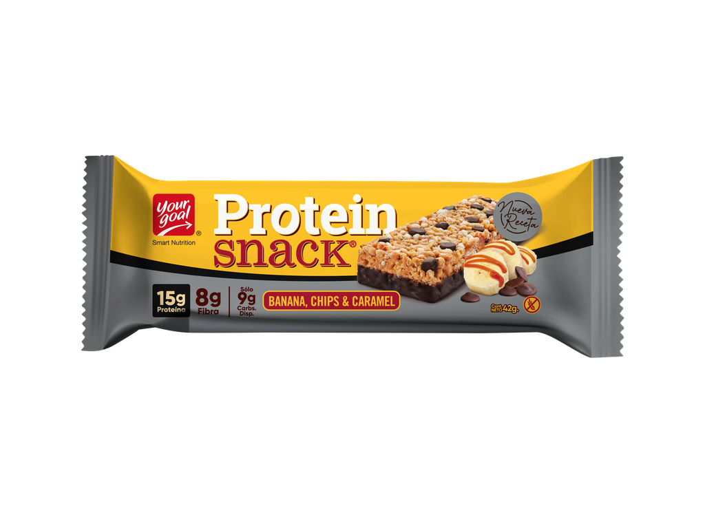 Protein Snack Banana Chips & Caramel 42 gr