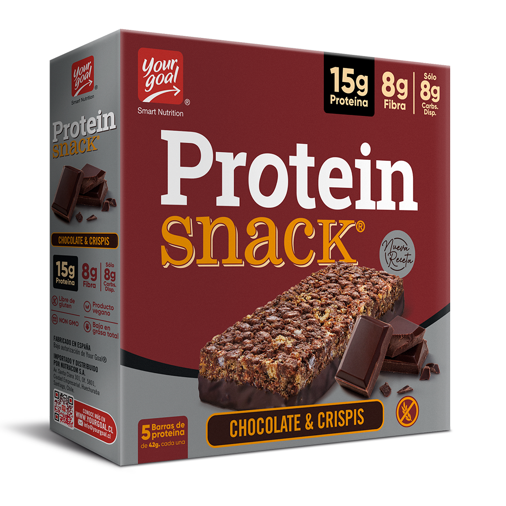 Your Goal Protein Snack Chocolate & Crispis 5 Und
