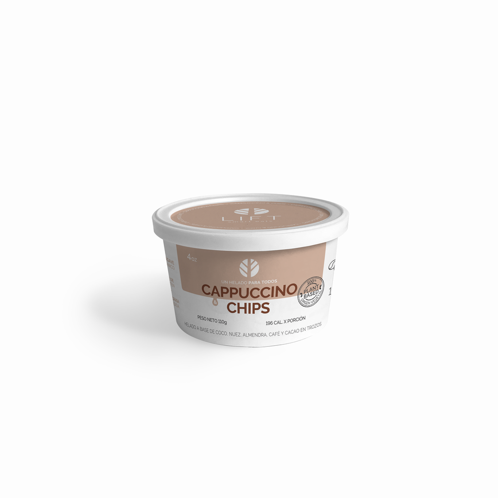 Lift Helado Capuccino & Chips 4 oz