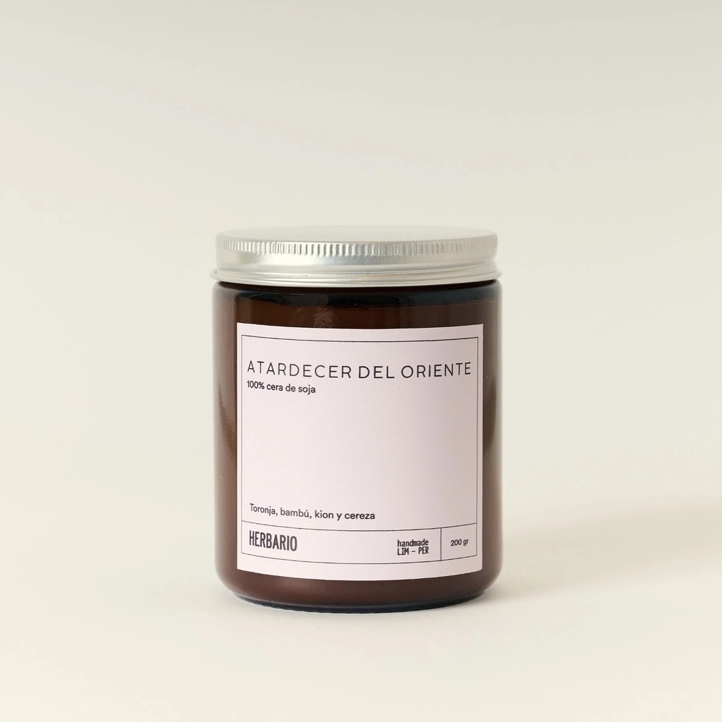 Herbario Vela Atardecer Oriente