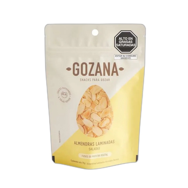 Gozana Almendras Laminadas Saladas 70 gr