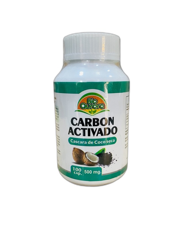 Bioaurora Capsulas Carbon Activado 100 Und