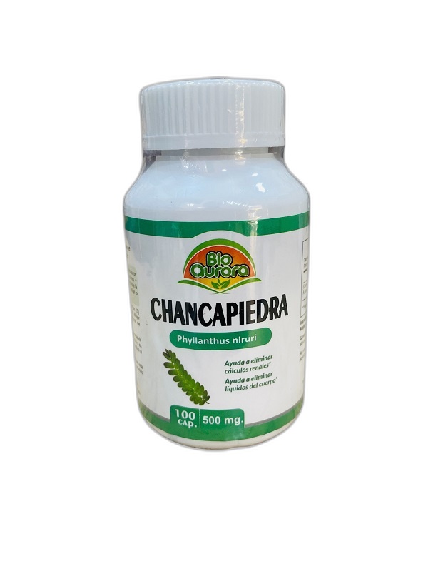 Bioaurora Capsulas Chanca Piedra 100 Und