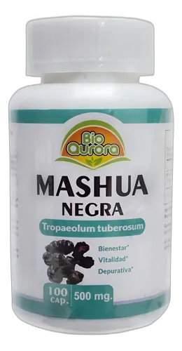 Bioaurora Capsulas Mashua Negra 100 Und