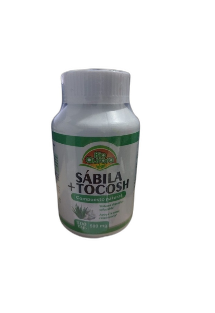Bioaurora Capsulas Sabila & Tocosh 100 Und