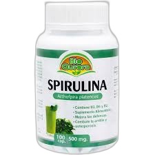 Bioaurora Capsulas Spirulina 100 Und