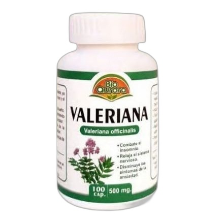 Bioaurora Capsulas Valeriana 100 Und