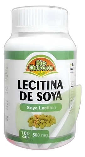 Bioaurora Capsulas Lecitina Soya 100 Und