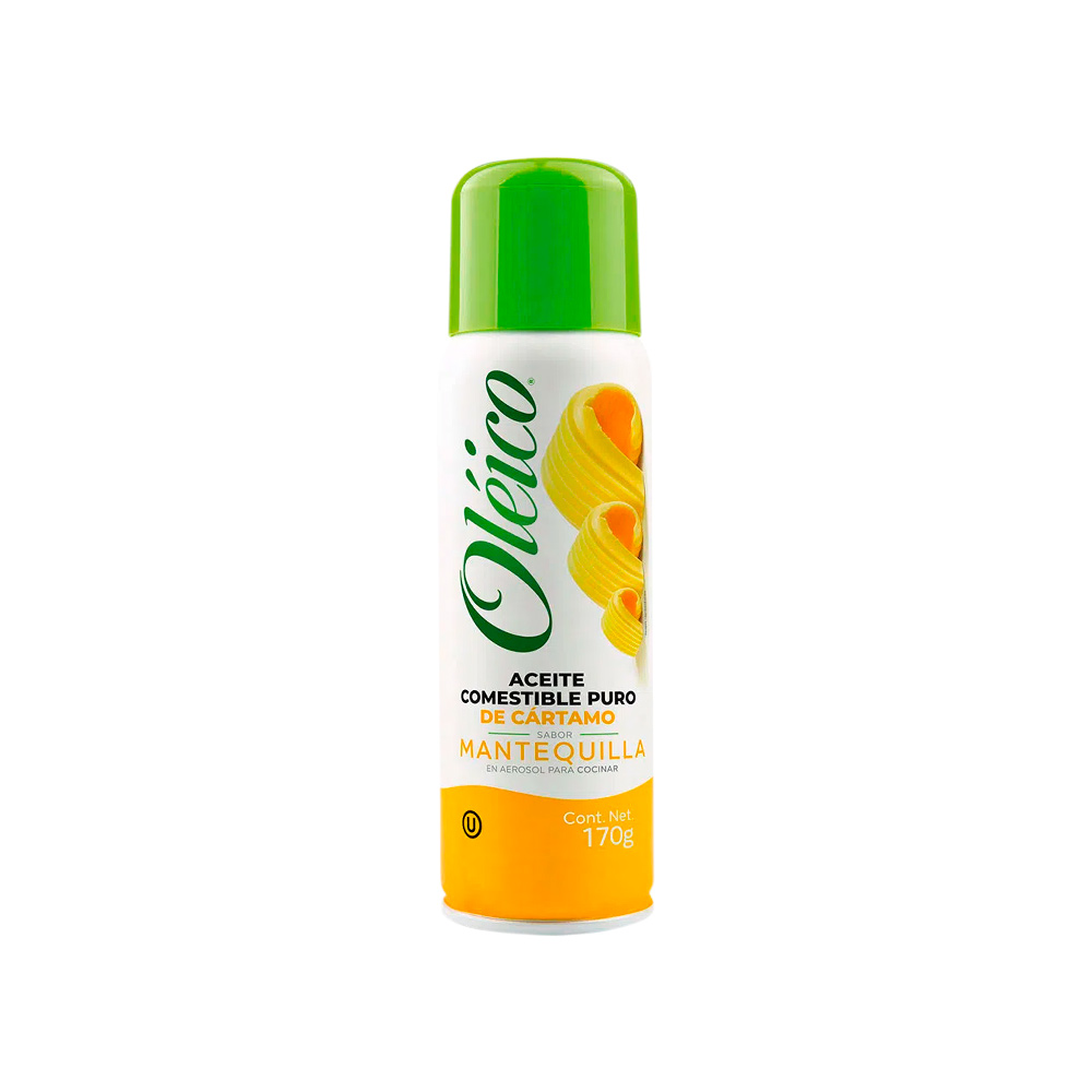 Oleico Aceite Cartamo Mantequilla Aerosol 170 gr
