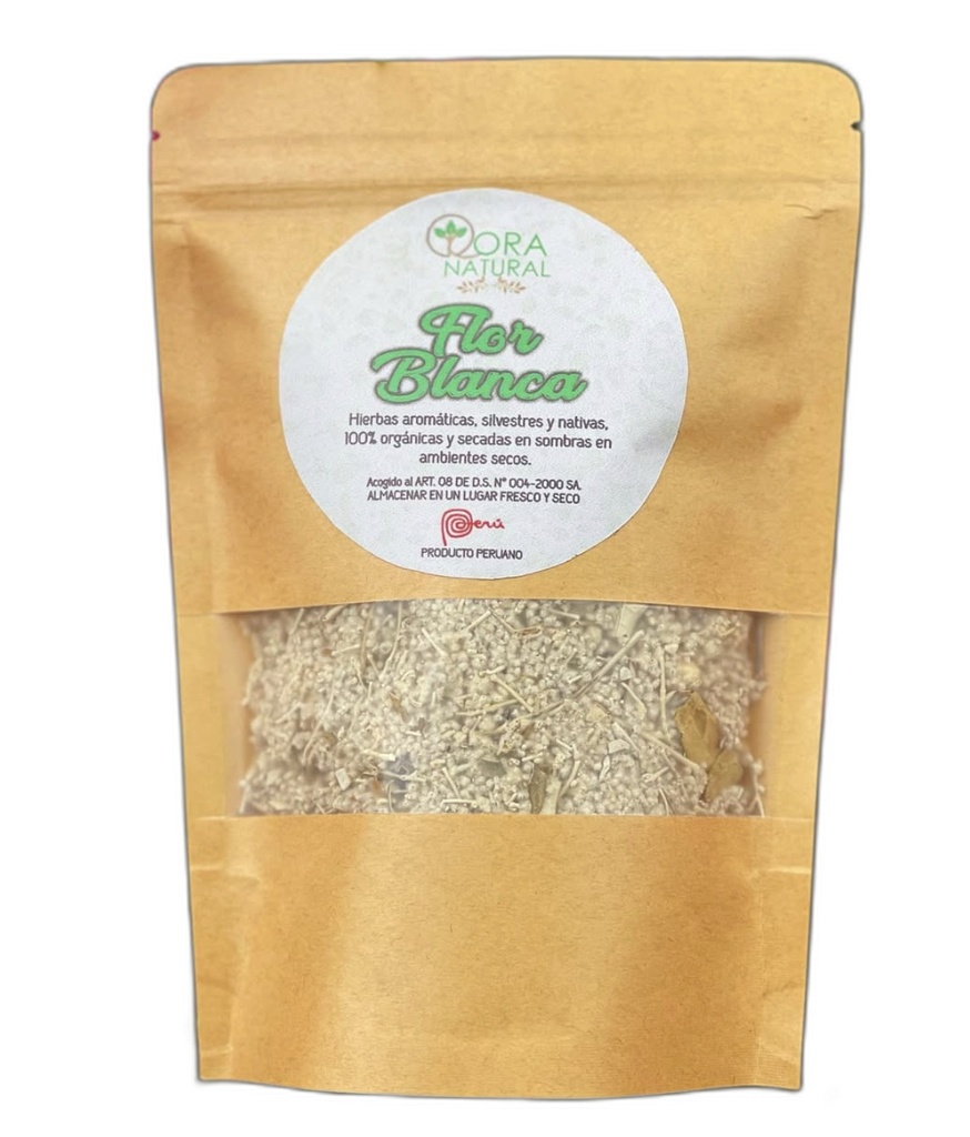 Qora Natural Flor Blanca 40 gr