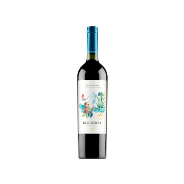 Morandina Vino Blueberry Semi Seco 750 ml