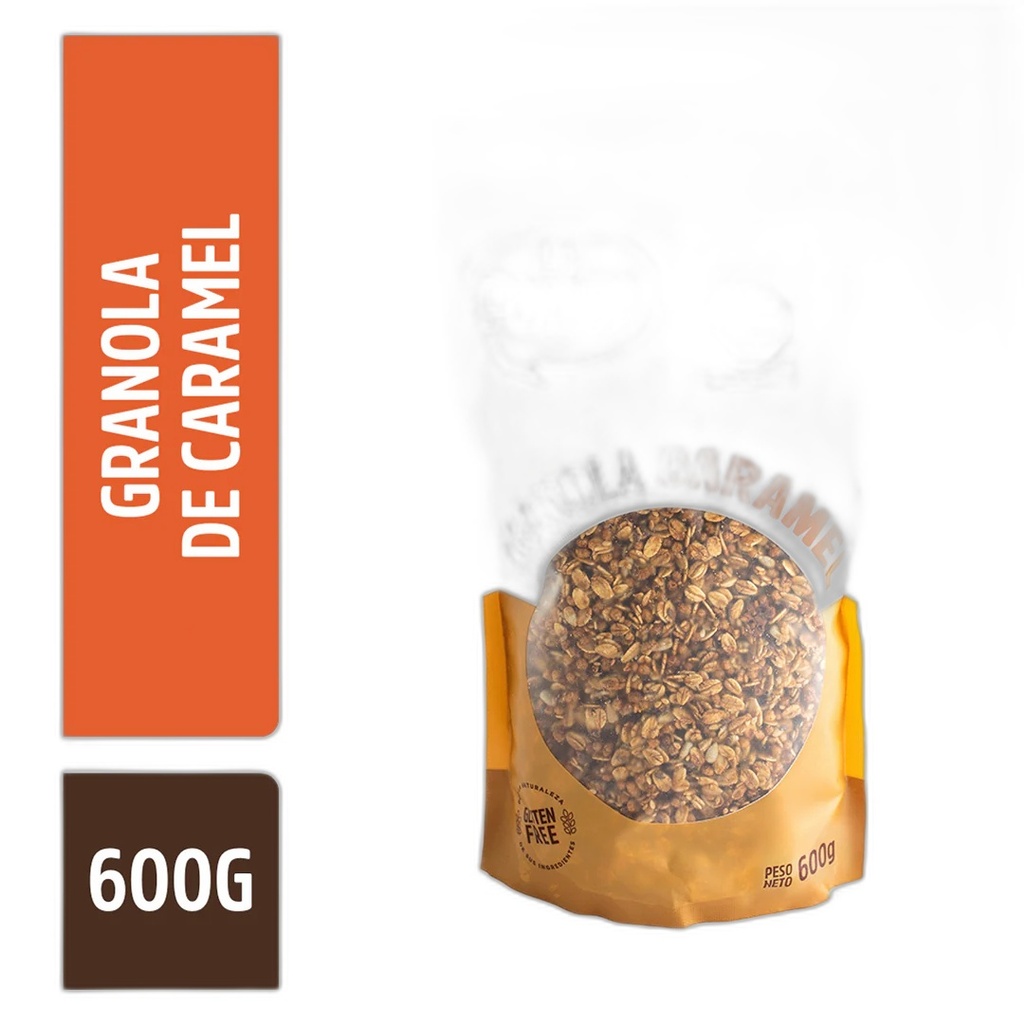 La Purita Granola Caramel 600 gr
