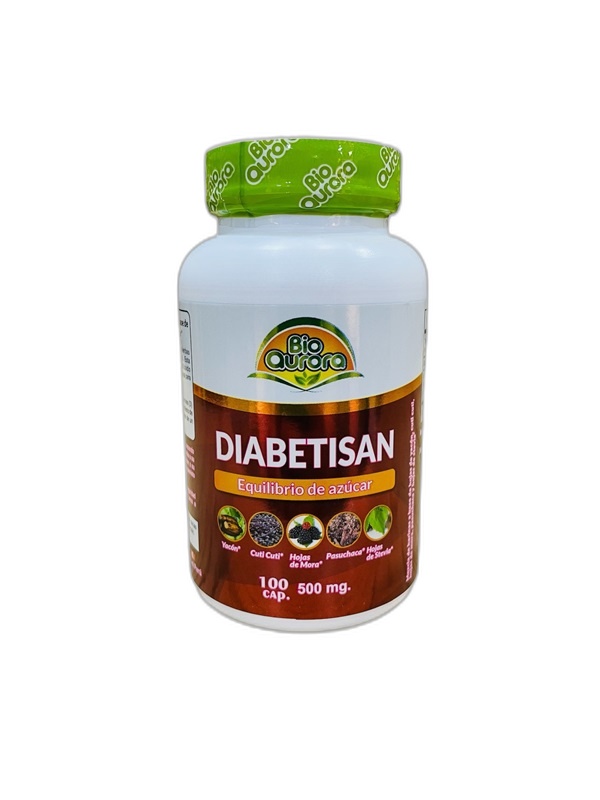 Bioaurora Capsulas Diabetisan 100 Und