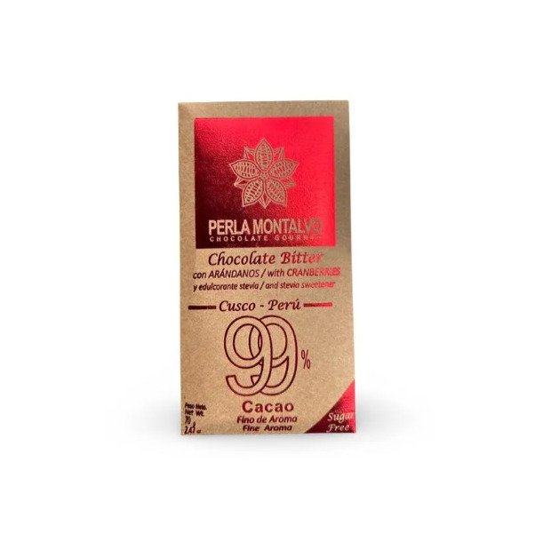 Eco Fit Chocolate Con Arandanos 70gr