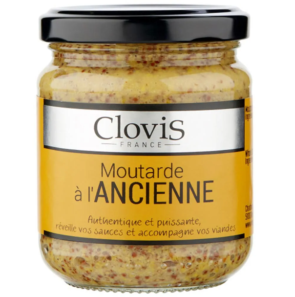 Clovis Mostaza a la Antigua 200 gr