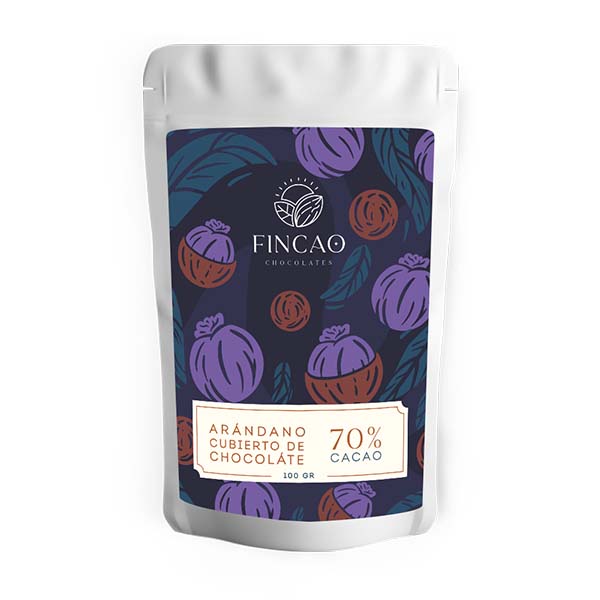 Fincao Arandanos cubierto C/Chocolate 100gr